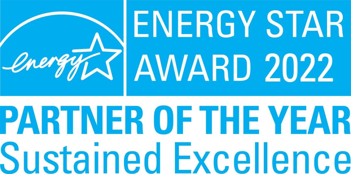 energy star award 2022 Partner of the Year: Sustained Excellence award