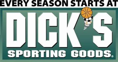 Every season starts at Dicks sporting goods Logo