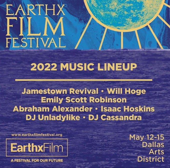 EarthX Film Festival Music Lineup