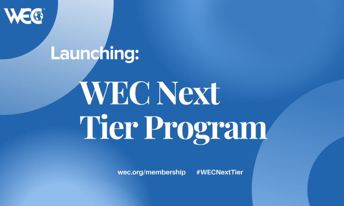 WEC Next Tier Program poster