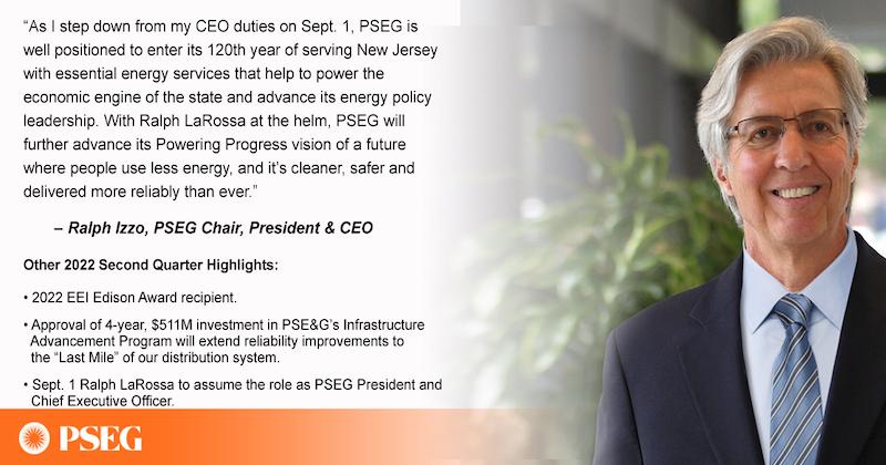  Ralph Izzo, CEO PSE&G