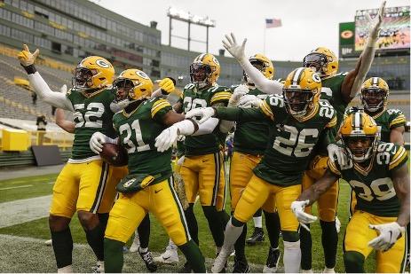 Green Bay Packers Celebrating a win!