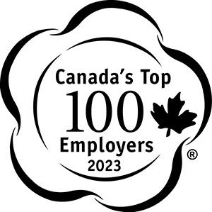 Canada's Top 100 Employers 2023 logo