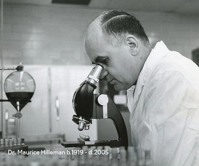 Dr Maurice Hilleman b. 1919 - d. 2003
