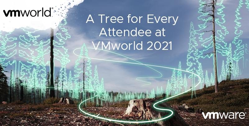 A Tree for Every Attendee at VMworld 2021 poster