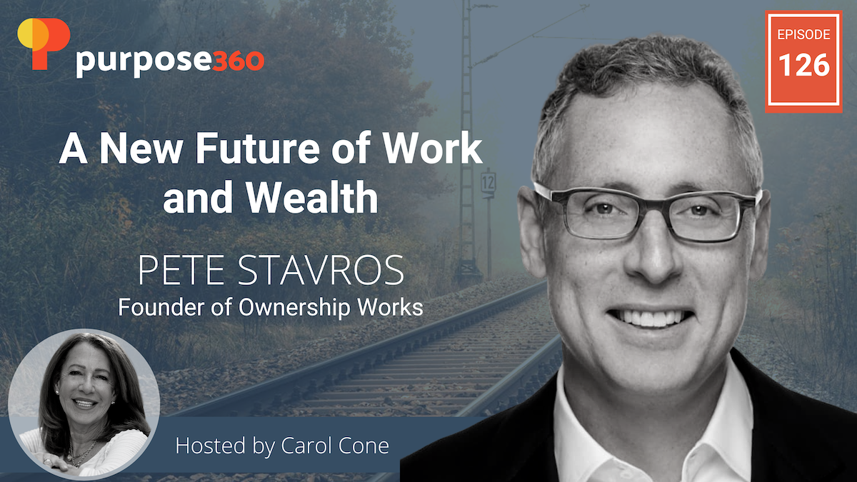 podcast poster for "A New Future of Work and Wealth"